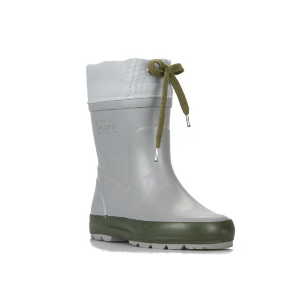 Kids' Novesta Kiddo Winter / Military Rubber Boots Grey | 3KxW4l5Sk2E