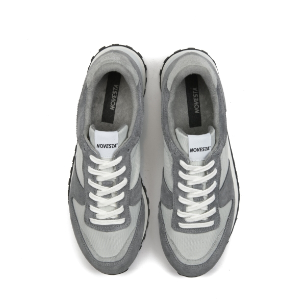 Men's Novesta Marathon Trail All Running Shoes Grey | ZE9dqg7dpwR
