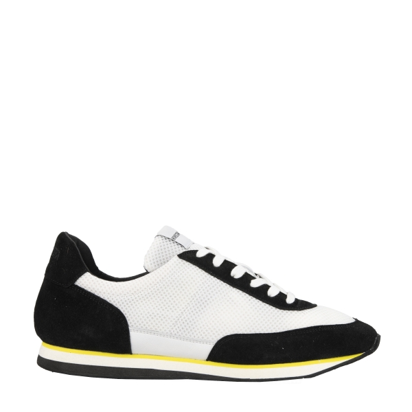 Women's Novesta Marathon Runner Running Shoes Black / White | 1aiixRqFxpZ