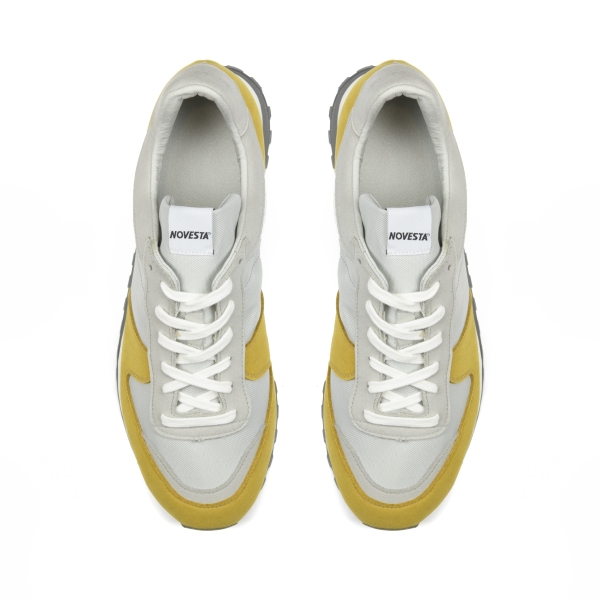 Women's Novesta Marathon Vegan Trail Running Shoes Yellow | eYrovCVxWec