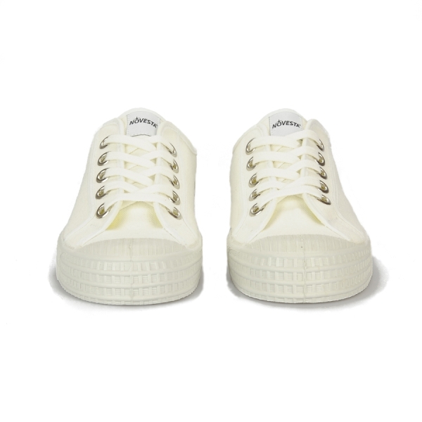 Women's Novesta Star Master 10 Flat Shoes White | NmcJ45RqQhU